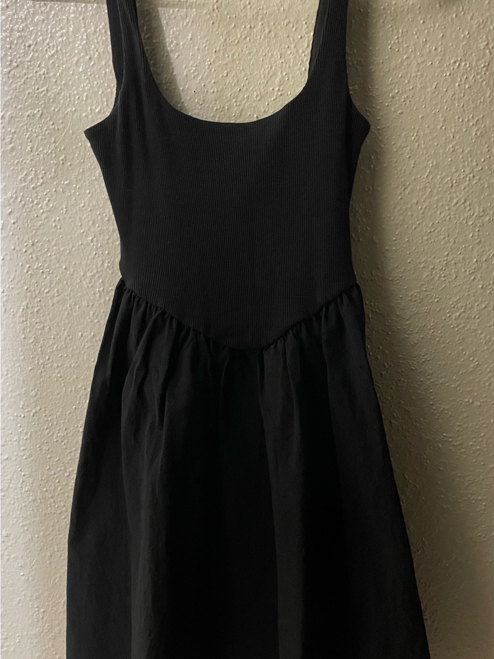 No Boundaries Black Sleeveless Scoop Neck A-Line Dress